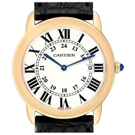 Cartier Solo Ronde Men's Stainless Steel Watch 3517 